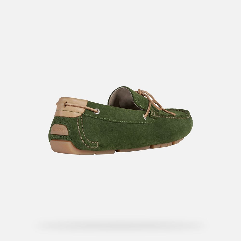 Mocassins Geox Homem Verdes - Melbourne - AJVZL3102